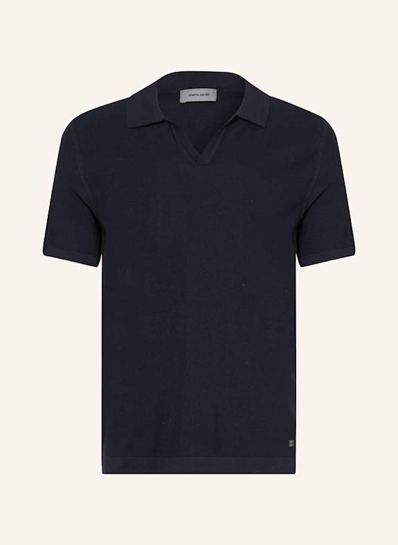 pierre cardin Strick-Poloshirt DUNKELBLAU