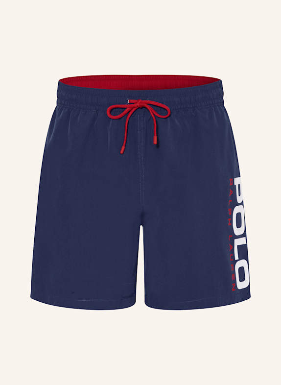 POLO RALPH LAUREN Kąpielówki bokserki GRANATOWY