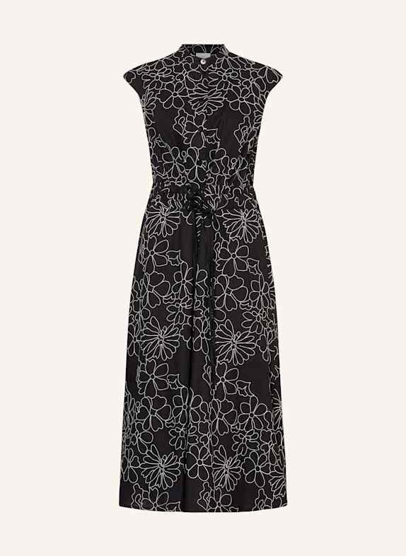 BOGNER Hemdblusenkleid CECILE und Leinen SCHWARZ/ WEISS