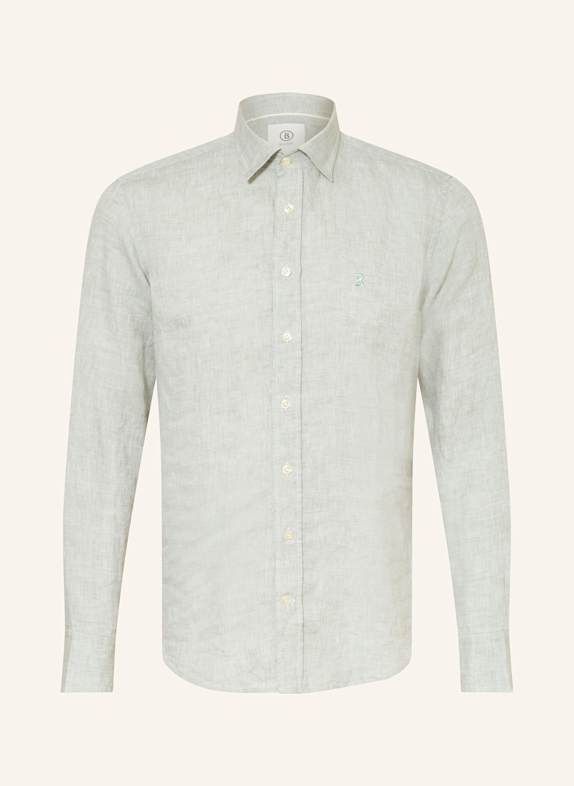 BOGNER Leinenhemd TIMI Comfort Fit HELLGRÜN