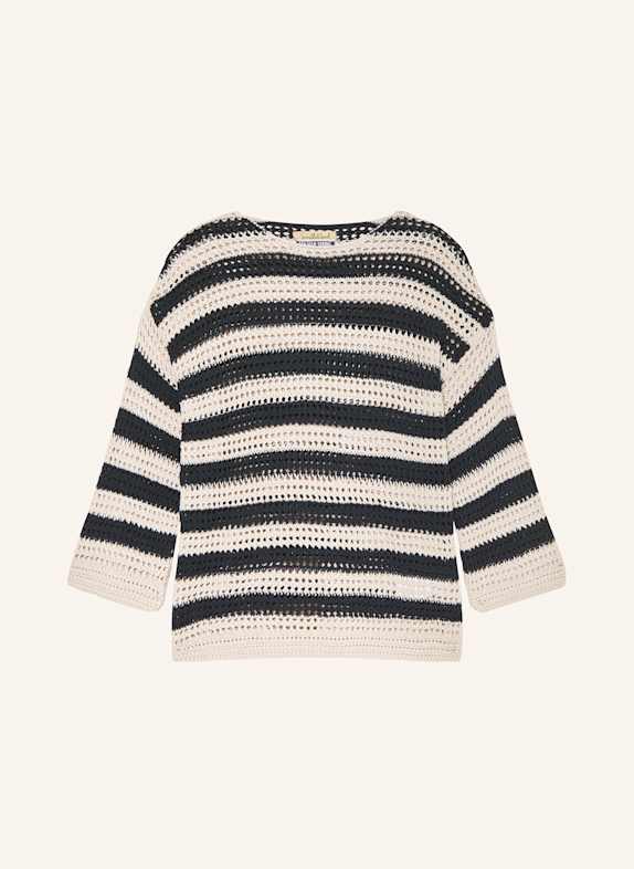 Smith & Soul Pullover DUNKELBLAU/ BEIGE