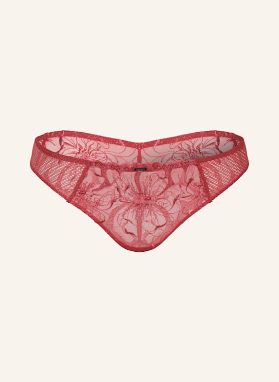 CHANTELLE String FLEURS DUNKELROT