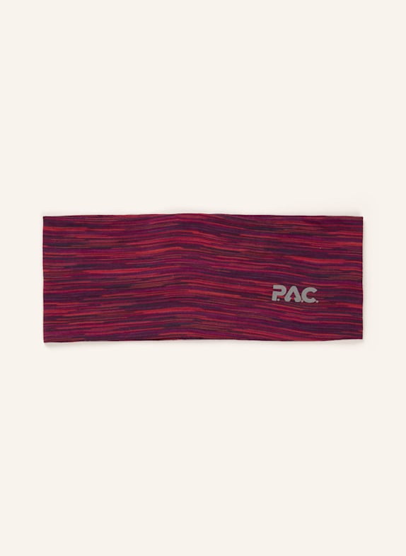 P.A.C. Stirnband aus Merinowolle FUCHSIA/ ORANGE/ LILA
