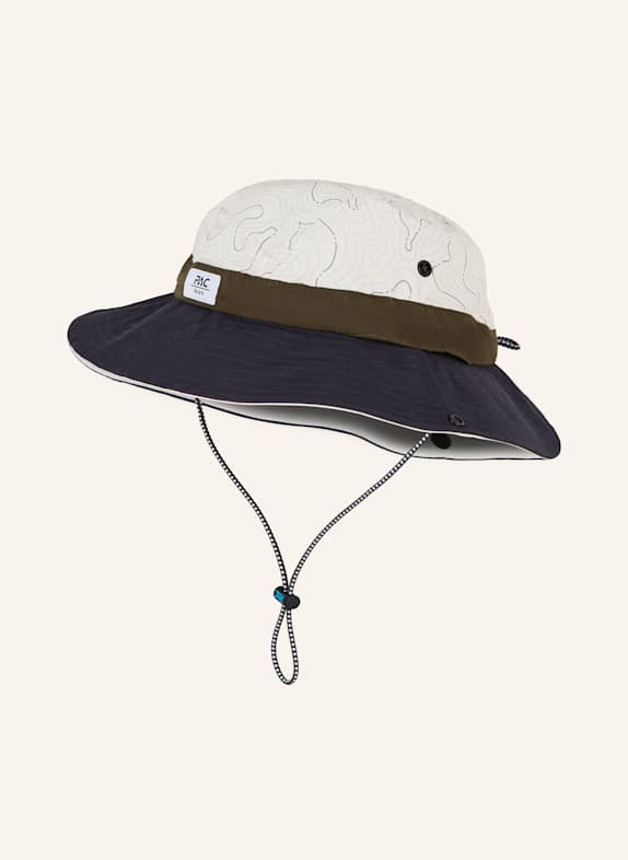 P.A.C. Bucket-Hat CLYDE DUNKELBLAU/ KHAKI/ ECRU