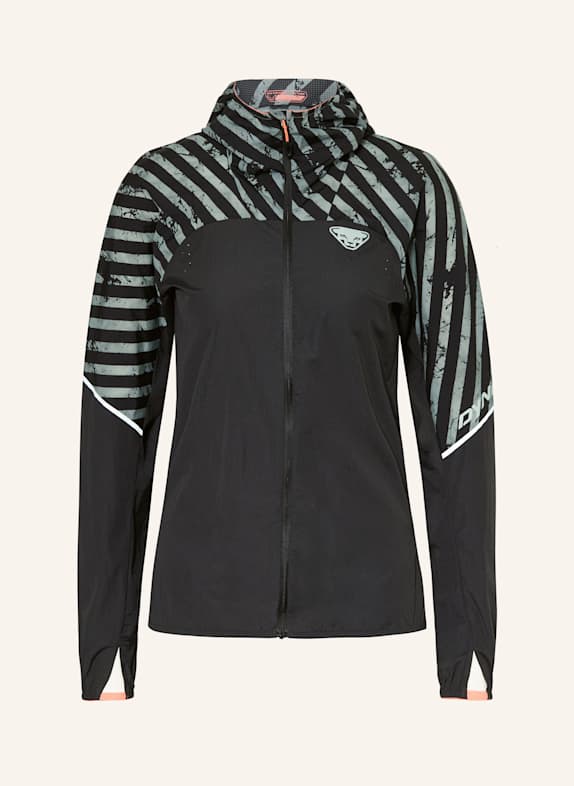 DYNAFIT TRAIL WIND JKT windbreaker BLACK/ TEAL