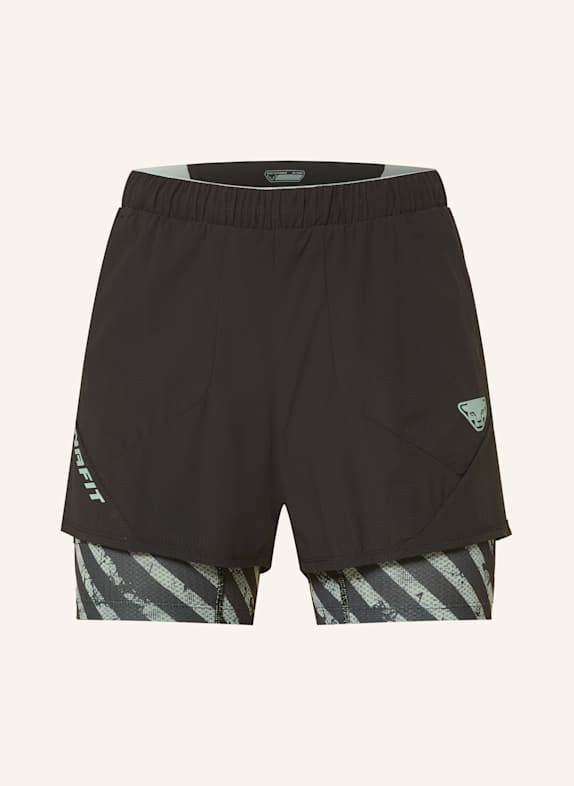 DYNAFIT Trekkingshorts TRAIL 2IN1 SCHWARZ