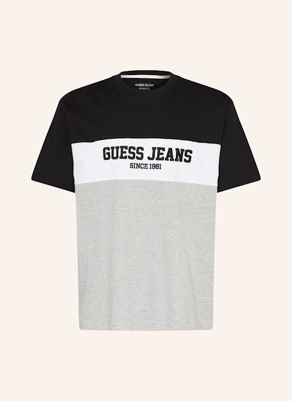 GUESS JEANS T-shirt BLACK/ GRAY/ WHITE