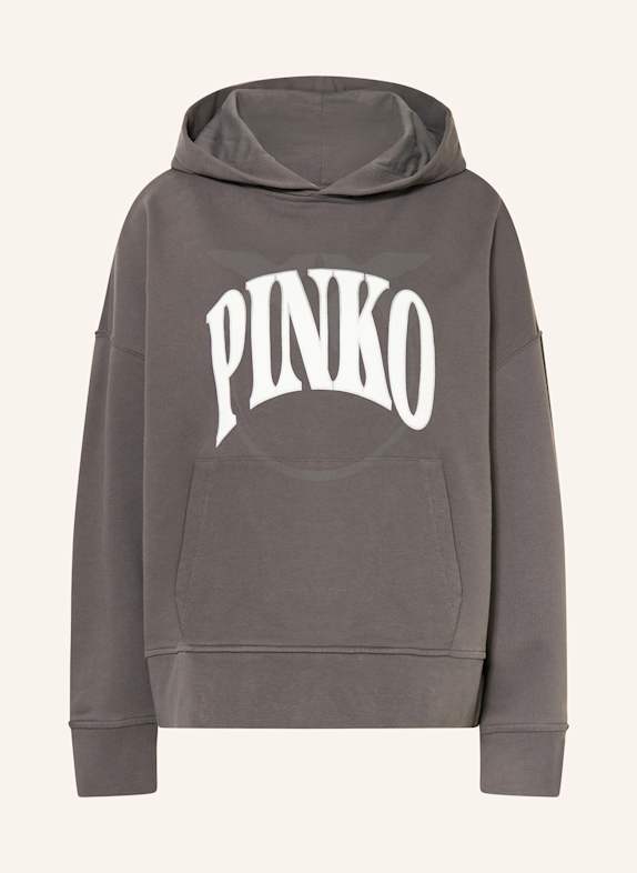 PINKO Hoodie MAKAMBA MAGLIA DARK GRAY