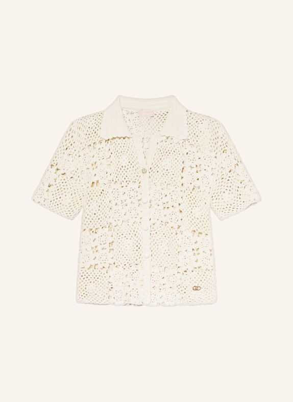 LIU JO Häkeljacke ECRU