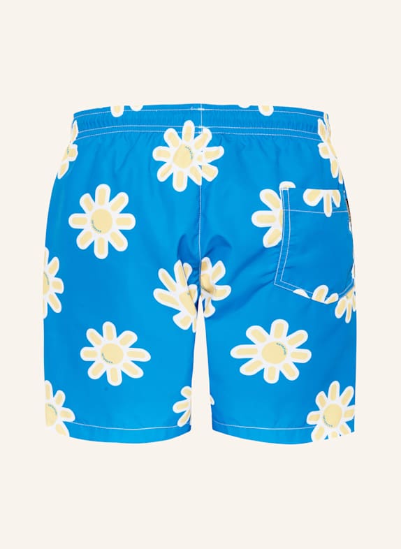 NAPAPIJRI Zwembroek V-INUVIK BLAUW / GEEL / WIT