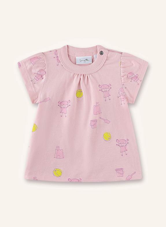 Sanetta PURE T-Shirt ROSÉ/ GELB