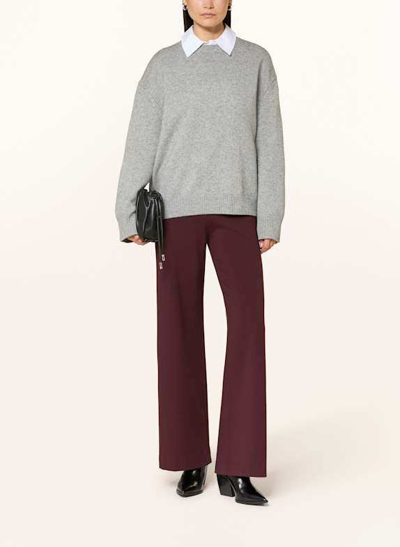 SEDUCTIVE Marlene-broek KIMBERLY van jersey DONKERROOD