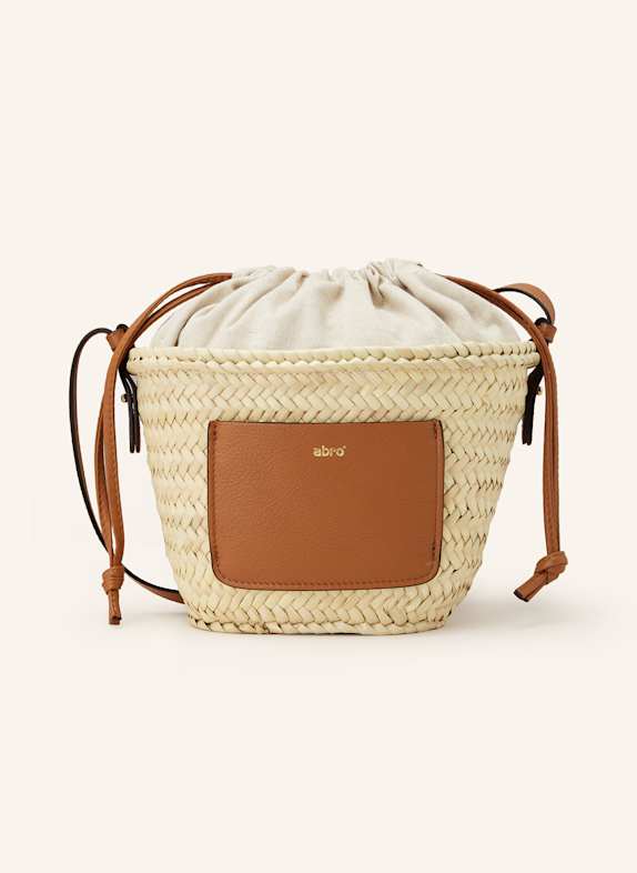 abro Umhängetasche GEMMA XS BRAUN
