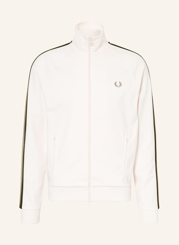 FRED PERRY Kurtka z dżerseju ECRU