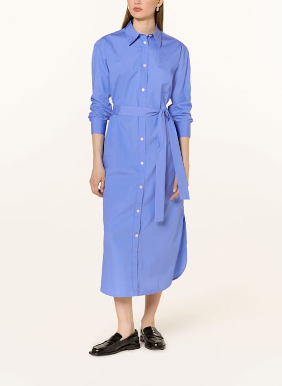GANT Hemdblusenkleid HELLBLAU