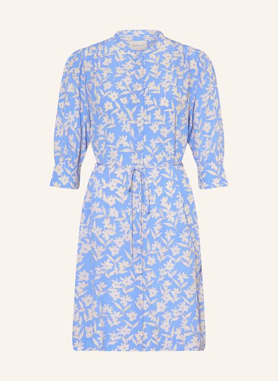 GANT Kleid mit 3/4-Arm BLAU/ CREME