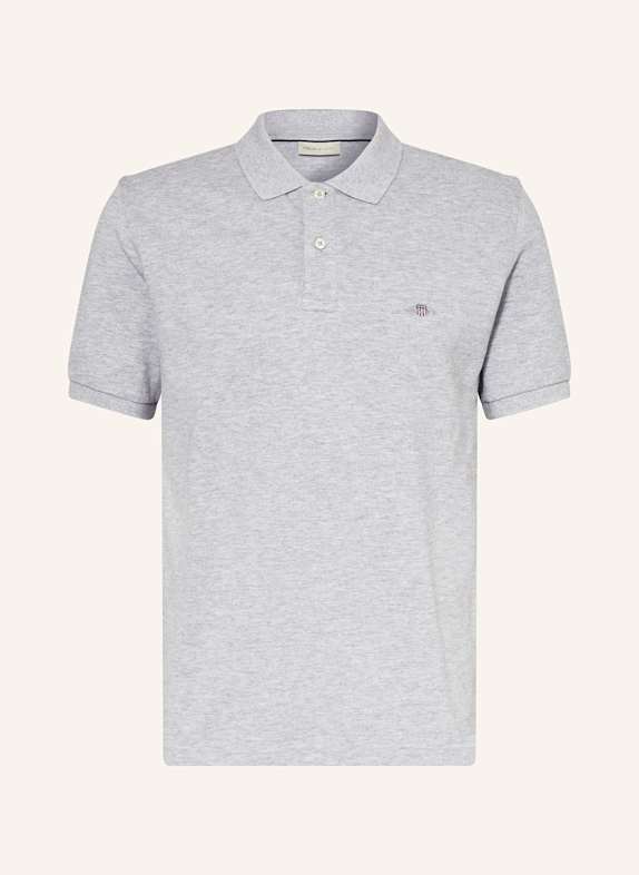 GANT Piqué-Poloshirt GRAU