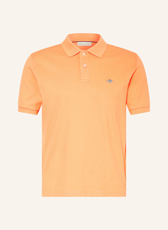 GANT Piqué polo shirt LIGHT ORANGE