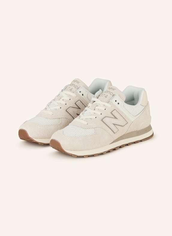 new balance Sneakersy 574 KREMOWY/ SZAROBRĄZOWY