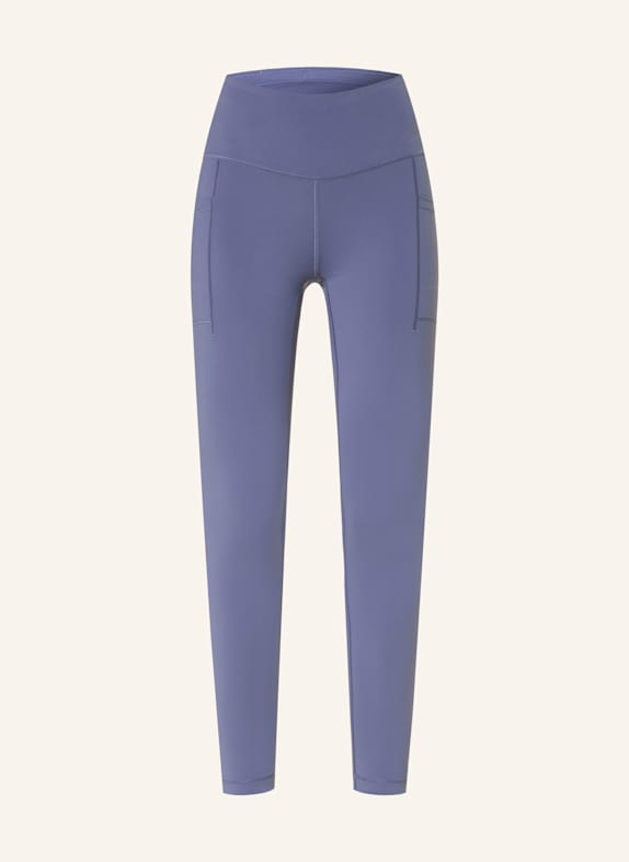 new balance Leggings SLEEK POCKET HIGH RISE BLUE GRAY