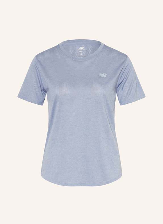 new balance Running shirt NB ATHLETICS LIGHT BLUE