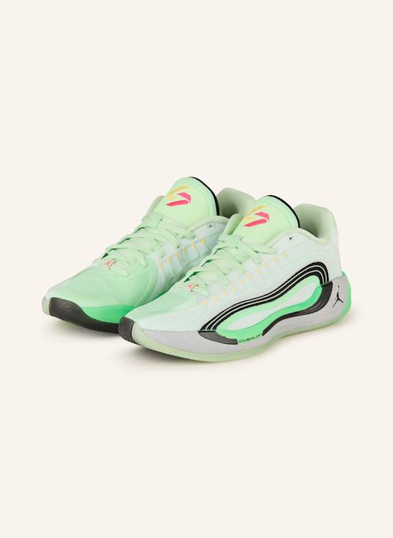 JORDAN Buty do koszykówki LUKA 4 JASNOZIELONY/ JASKRAWY ZIELONY