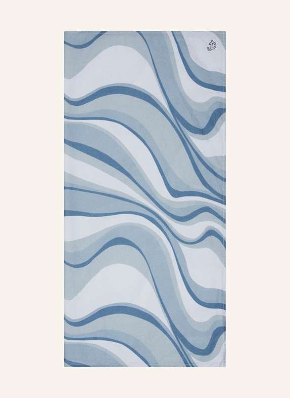 COLOURS & SONS Tuch BLAU/ HELLBLAU