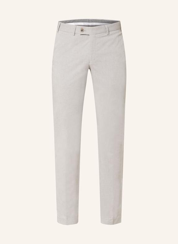 HILTL Chino Extra Slim Fit HELLGRAU