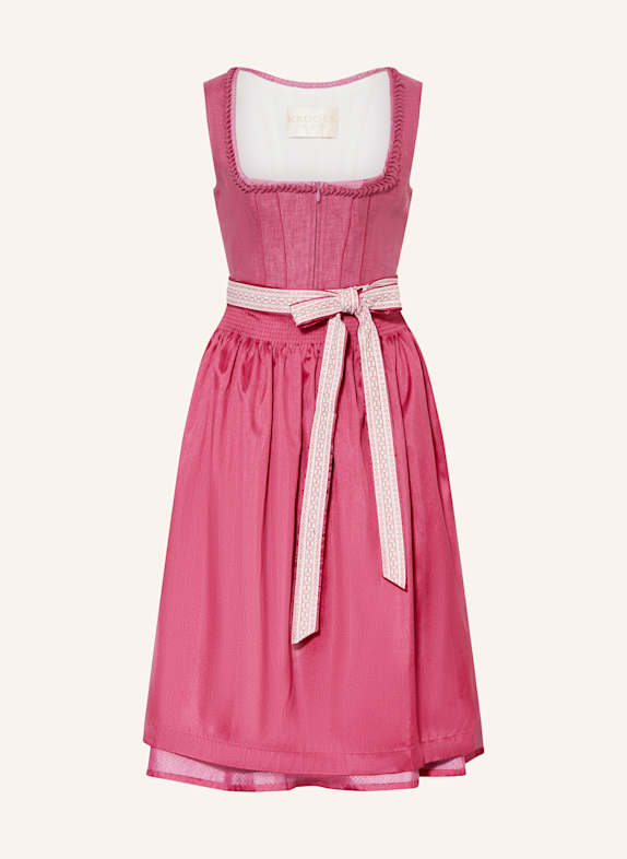 KRÜGER Leinendirndl VIANNE PINK