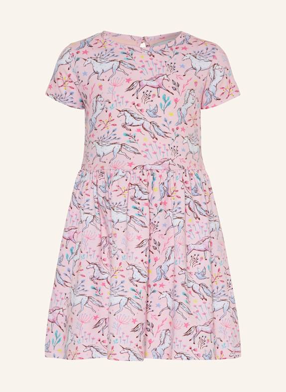 DANAMADE Kleid ROSA/ HELLBLAU/ GRÜN