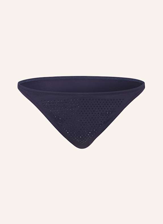 VILEBREQUIN Basic-Bikini-Hose mit Schmucksteinen DUNKELBLAU