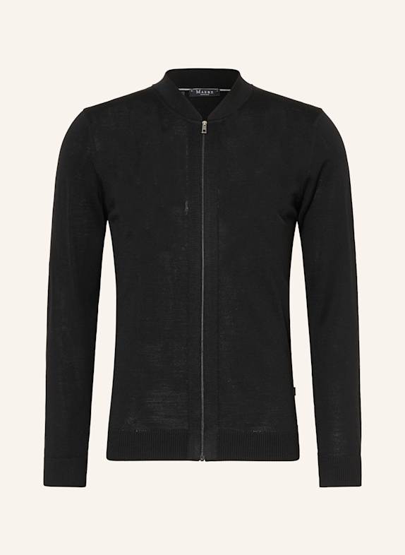 MAERZ MUENCHEN Strickjacke SCHWARZ