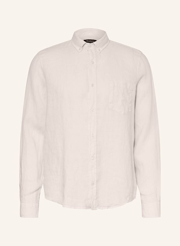 MAERZ MUENCHEN Leinenhemd Comfort Fit WEISS
