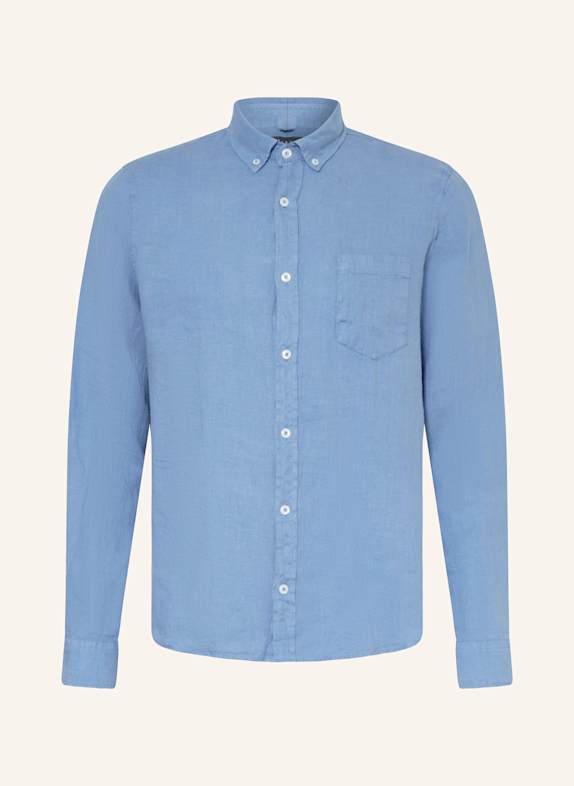 MAERZ MUENCHEN Leinenhemd Comfort Fit BLAU