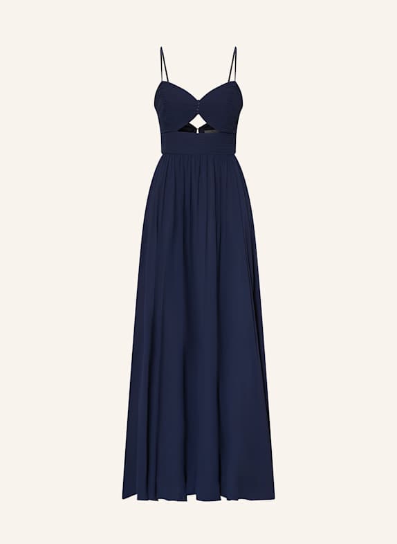 Hey Kyla Abendkleid mit Plissees DUNKELBLAU