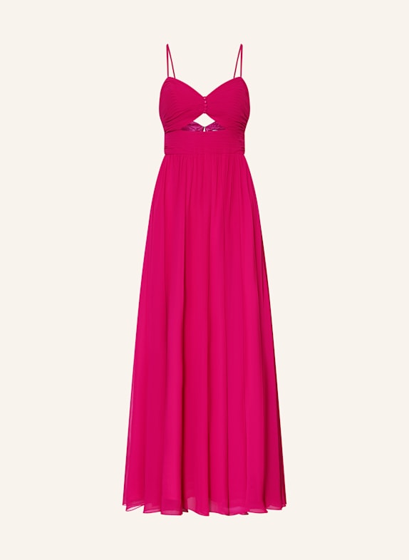 Hey Kyla Abendkleid mit Plissees FUCHSIA