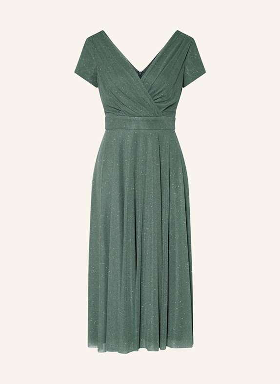 Vera Mont Cocktailkleid DUNKELGRÜN/ GRAU