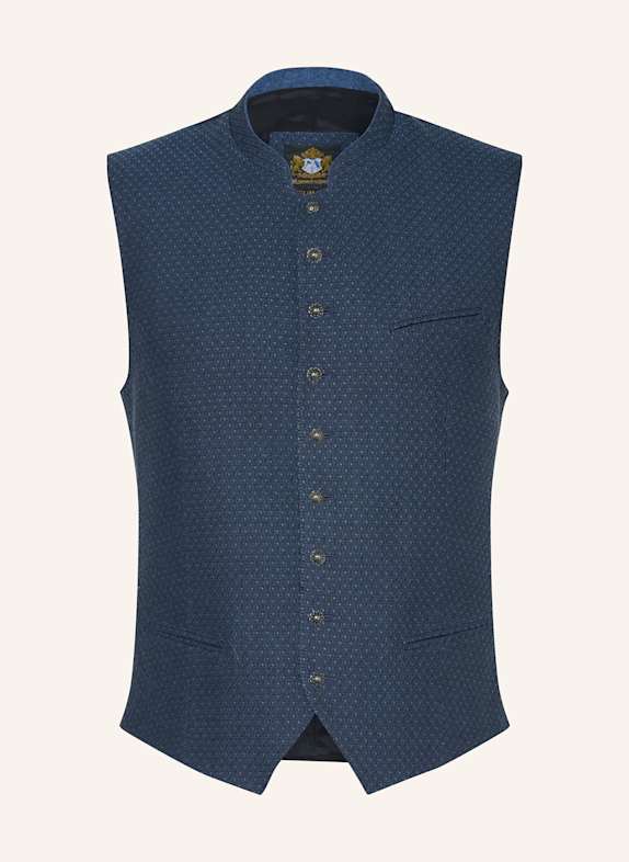 Hammerschmid Trachtenweste THEO Slim Fit DUNKELBLAU