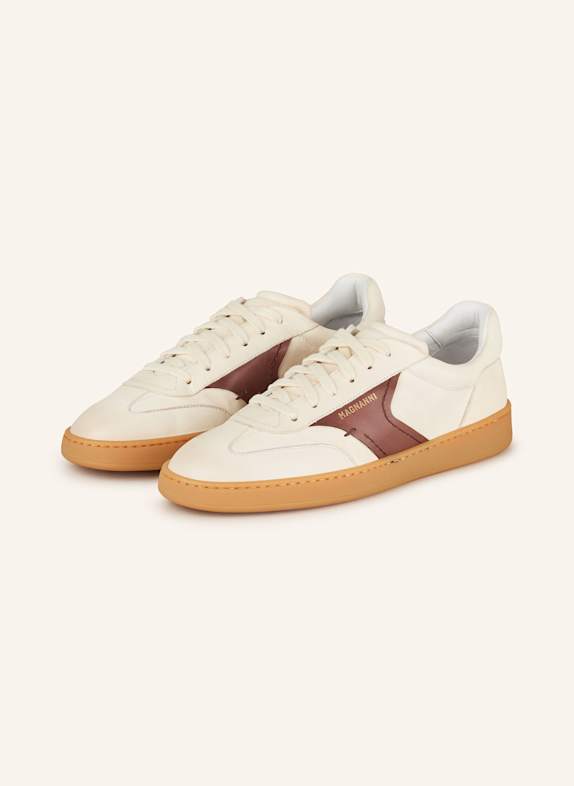 MAGNANNI Sneaker ECRU/ DUNKELBRAUN