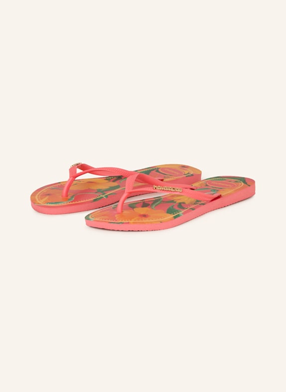 havaianas Zehentrenner TROPICAL HELLROT/ ORANGE