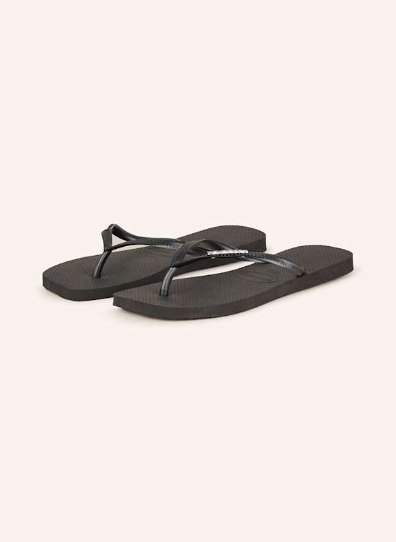 havaianas Flip flops METALLIC BLACK