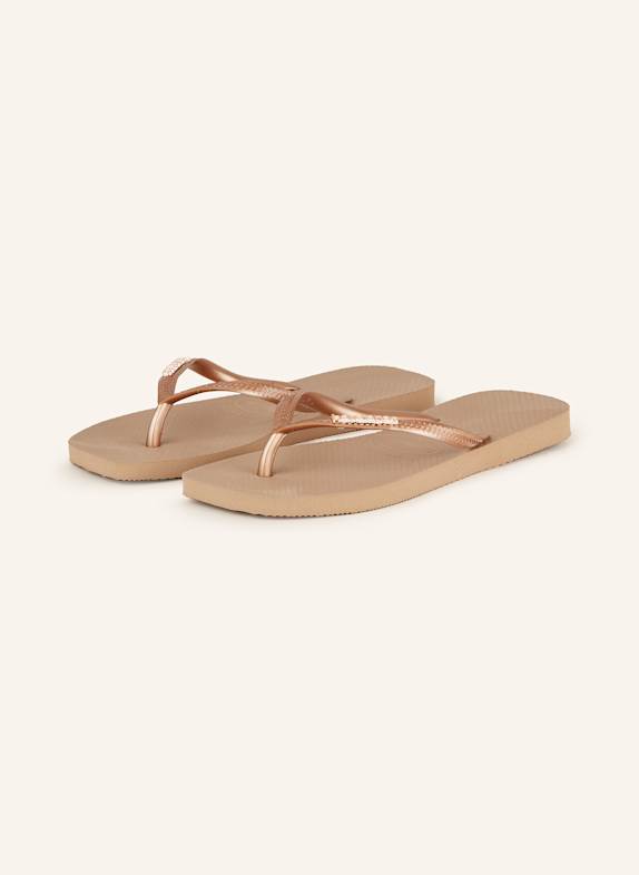 havaianas Flip flops METALLIC ROSE GOLD