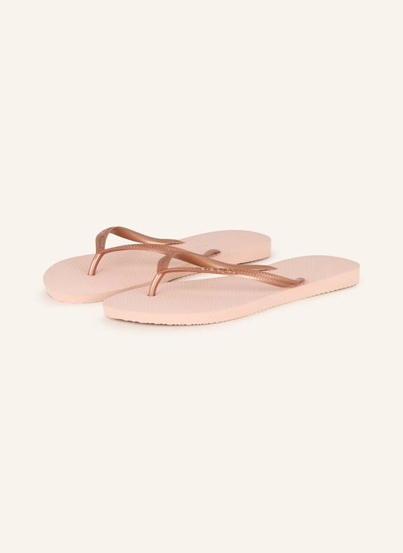 havaianas Zehentrenner SLIM HELLROSA