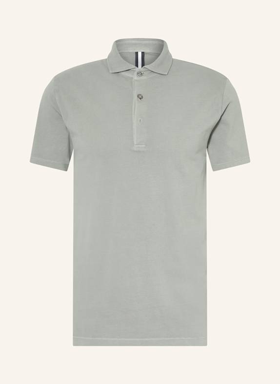 PROFUOMO Piqué-Poloshirt GRÜN