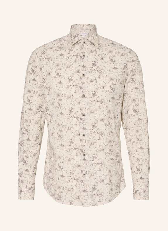 PROFUOMO Hemd Slim Fit ECRU/ GRAU