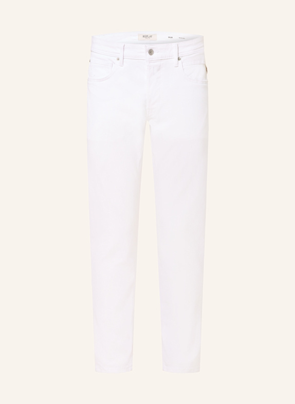 REPLAY Jeansy WILLBI regular slim fit 001 WHITE