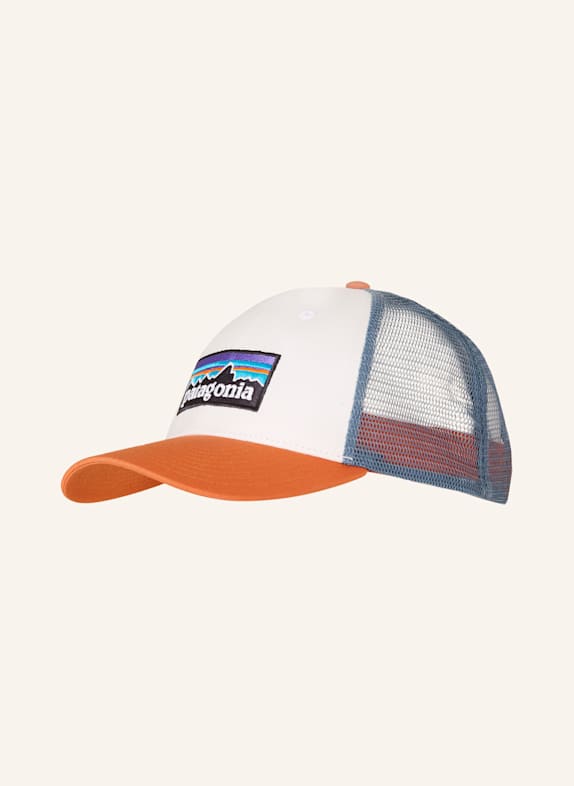 patagonia Cap P-6 ECRU/ DUNKELORANGE/ BLAUGRAU