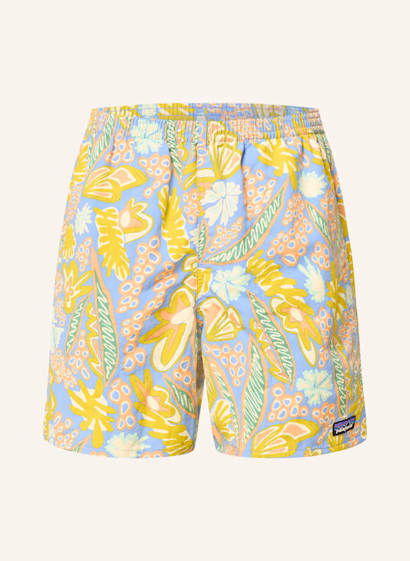patagonia Shorts BAGGIES™ HELLBLAU/ DUNKELGELB/ ORANGE