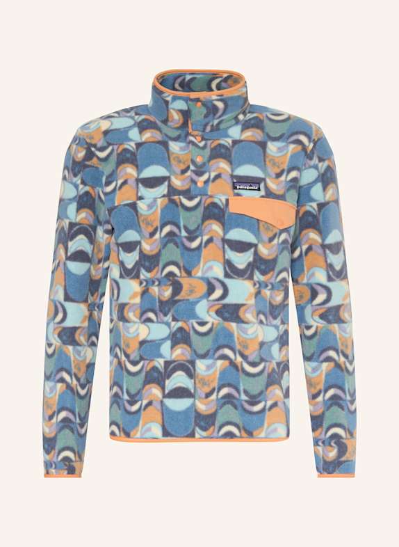 patagonia Fleecepullover SYNCHILLA ® SNAP-T® PETROL/ TÜRKIS/ ORANGE