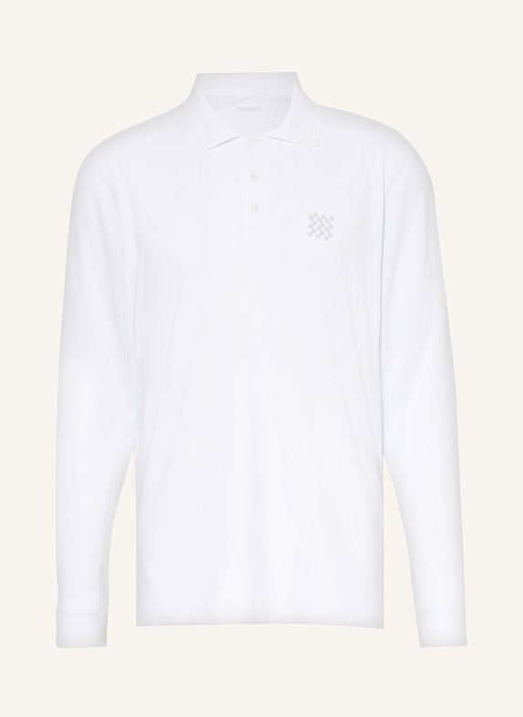 MANORS Funktions-Poloshirt COURSE WEISS